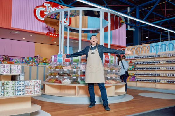 Tom Campbell, of Tom's Candy in Prahran Market, Melbourne